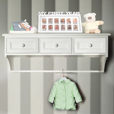 My First Year Collage Baby Picture Frame- Memory Keepsake For Babies With 12 Month Display For One 2x3 Wallet Photo Monthly By Hastings Home (White) 6 My First Year Collage Baby Picture Frame- Memory Keepsake For Babies With 12 Month Display For One 2x3 Wallet Photo Monthly By Hastings Home (White) - Image 6