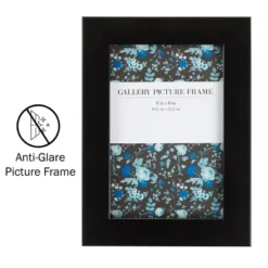 Hastings Home Set Of 6 Picture Frames With Stand And Hanging Hooks - 4" X 6", Black -Hastings House GUEST 04e309ba 3d6c 4274 a9e4 e6a3d10db14c