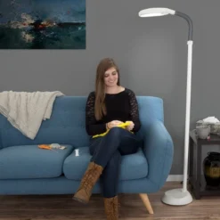 Hastings Home Adjustable Floor Lamp – Full Spectrum Natural Sunlight Lamp With Bendable Neck -Hastings House GUEST 0f5b410a a9d5 4283 8fd3 303678f0b53f