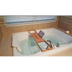 Bamboo Bath Caddy Brown - Hastings Home -Hastings House GUEST 1809a4cb efe3 41a4 9583 0ba2f8f5a3ce