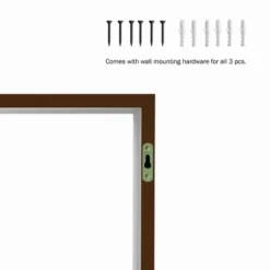 Floating Shelves- Cube Wall Shelf Set With Hidden Brackets, 3 Sizes To Display Decor, Books, Photos, More- Hardware Included By Hastings Home (White) -Hastings House GUEST 214b078a 4733 4cdc 9483 01c3a6a81b30