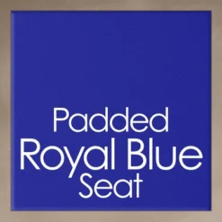 Hastings Home 18-Inch Padded Portable Folding Stool Stool With 300lb Capacity, Royal Blue -Hastings House GUEST 2b8b1b5c 3d8a 48c5 ad4e fa681898fb99