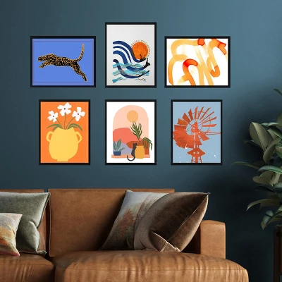 Set Of 6 Picture Frames - 11x14 Photo Frame Set With Stand And Hooks For Gallery Wall Or Family Portrait - Picture Wall Decor By Hastings Home 12 Set Of 6 Picture Frames - 11x14 Photo Frame Set With Stand And Hooks For Gallery Wall Or Family Portrait - Picture Wall Decor By Hastings Home - Image 12