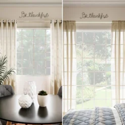 Metal Cutout- Be Thankful Cursive Cutout Sign-3D Word Art Home Accent Decor-Perfect For Modern Rustic Or Vintage Farmhouse Style By Hastings Home -Hastings House GUEST 2f15c26a ef8f 433e abf8 d92bb89cc616