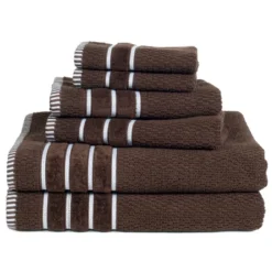 6pc 100% Combed Cotton Bath Towel Set - Hastings Home 9 6pc 100% Combed Cotton Bath Towel Set - Hastings Home -Hastings House GUEST 32d3e366 b2b3 4f04 bd3c e48c3d07ab36
