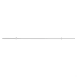 1-Inch Curtain Rod- Decorative End Cap Style Finials And Hardware- For Home Decor In Bedroom And Kitchen, 48-84-Inch By Hastings Home (Silver) -Hastings House GUEST 3352e129 5226 496b 83f5 a857de827748