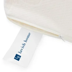Hastings Home Folding Wedge Pillow With Memory Foam Filling And Cover - Ivory -Hastings House GUEST 396340f0 89d4 495a bbbe 25bbaaed6698