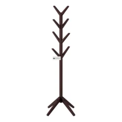 Hastings Home Modern Freestanding Wooden Coat Rack - Hall Tree For Jackets, Hats, And Purses -Hastings House GUEST 3df9b056 86ea 4b78 bc5f 5f6bf030daca