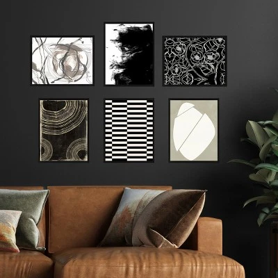 Set Of 6 Picture Frames - 11x14 Photo Frame Set With Stand And Hooks For Gallery Wall Or Family Portrait - Picture Wall Decor By Hastings Home 16 Set Of 6 Picture Frames - 11x14 Photo Frame Set With Stand And Hooks For Gallery Wall Or Family Portrait - Picture Wall Decor By Hastings Home - Image 16