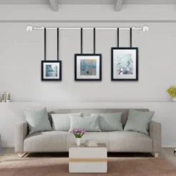 3/4-Inch Curtain Rod- Decorative Ball Finials And Hardware- For Home Decor In Bedroom And Kitchen- 48-84-Inch By Hastings Home (White) -Hastings House GUEST 49950c1c 94f0 42fb 85a5 a54feac0fbce