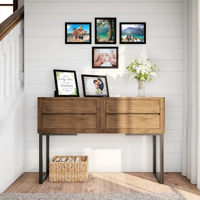 Hastings Home 8x10 Picture Frames - 6 Pack, Black 3 Hastings Home 8x10 Picture Frames - 6 Pack, Black - Image 3