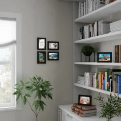 Hastings Home 4x6 Picture Frames - 6 Pack, Black -Hastings House GUEST 570e9c5f 5cfb 4e06 9b96 e5a767c21dff