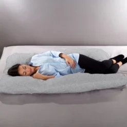 100% Cotton Jersey U-Shaped Pillow Cover-58", Gray 8 100% Cotton Jersey U-Shaped Pillow Cover-58", Gray -Hastings House GUEST 5d6cf9b1 ca9d 4e70 9d78 dafb7f42e7a1