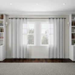 Hastings Home 1 Inch Curtain Rod With Finials (Bronze) -Hastings House GUEST 633e079b ea50 434e 9e01 4cf3677bf2b5