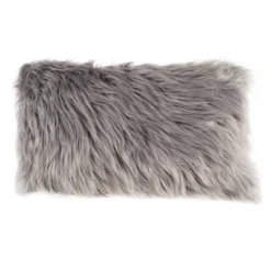 12"x20" Oversize Faux Fur Lumbar Throw Pillow - Hastings Home 11 12"x20" Oversize Faux Fur Lumbar Throw Pillow - Hastings Home -Hastings House GUEST 657399e6 d8a0 4e8b 9421 b2720d2f9506