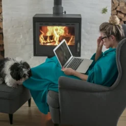 Hastings Home Oversized Chenille Throw Blanket - Lagoon Teal 7 Hastings Home Oversized Chenille Throw Blanket - Lagoon Teal -Hastings House GUEST 6cdef904 866c 4f86 a7bc d89e797c1503