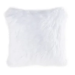 18"x18" Himalayan Faux Fur Square Throw Pillow - Hastings Home -Hastings House GUEST 6d249d21 71ad 4c41 95e1 d05a27ecf43b