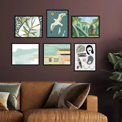 Set Of 6 Picture Frames - 11x14 Photo Frame Set With Stand And Hooks For Gallery Wall Or Family Portrait - Picture Wall Decor By Hastings Home 20 Set Of 6 Picture Frames - 11x14 Photo Frame Set With Stand And Hooks For Gallery Wall Or Family Portrait - Picture Wall Decor By Hastings Home - Image 20