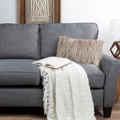 12"x20" Oversize Curled Shag Faux Fur Lumbar Throw Pillow - Hastings Home 11 12"x20" Oversize Curled Shag Faux Fur Lumbar Throw Pillow - Hastings Home -Hastings House GUEST 72055247 e101 4516 9e47 51e118742212