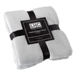 Hastings Home Oversized Flannel Fleece Throw Blanket - 60" X 70", Dawn Gray 11 Hastings Home Oversized Flannel Fleece Throw Blanket - 60" X 70", Dawn Gray -Hastings House GUEST 7373fbc3 e90a 459d 9777 4f3ab4cfbc80