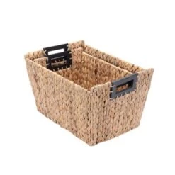 Hastings Home Rectangular Handmade Wicker Baskets - Natural, Set Of 2 -Hastings House GUEST 7ebf8d90 78e1 4ac6 8a12 24c86ba5c806