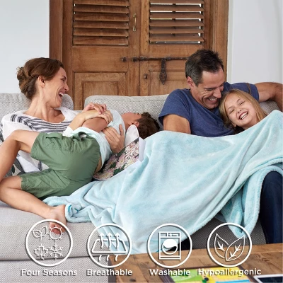 Soft Throw Blanket - Oversized, Luxuriously Fluffy, Vintage-Look And Cashmere-Like Woven Acrylic - Throws By Hastings Home (Desert Blush Plaid) 5 Soft Throw Blanket - Oversized, Luxuriously Fluffy, Vintage-Look And Cashmere-Like Woven Acrylic - Throws By Hastings Home (Desert Blush Plaid) - Image 5