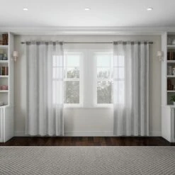 1-Inch Curtain Rod- Decorative Modern Urn Finials And Hardware- For Home Decor In Bedroom And Kitchen, 66-120-Inch By Hastings Home (Gray) -Hastings House GUEST 8025d722 42c2 4f4d 975a c88fe889aa27