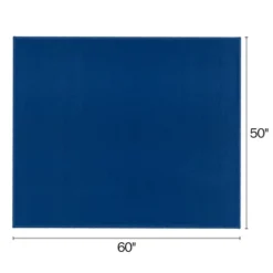 Fleece Throw Blanket-Set Of 2-Navy Blue & Sand Plush 60"x50" Blankets- Soft & Cozy For Travel, Outdoor Events &Lounging On The Sofa By Hastings Home