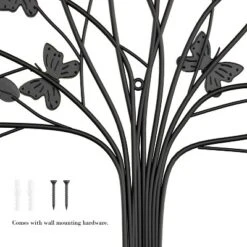 Hastings Home Hand Painted Tree Of Life Butterfly Metal Wall Art 9 Hastings Home Hand Painted Tree Of Life Butterfly Metal Wall Art -Hastings House GUEST 9014e7cc 620c 49b1 b180 d0739c3630f1