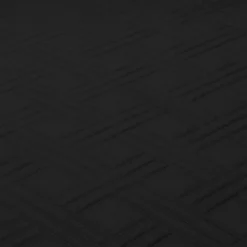 Hastings Home Basketweave Quilted Coverlet For All Seasons, Full/Queen Size - Black -Hastings House GUEST 9647d1b6 6ef8 4dcd 904f d5e8b94d557d