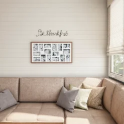 Metal Cutout- Be Thankful Cursive Cutout Sign-3D Word Art Home Accent Decor-Perfect For Modern Rustic Or Vintage Farmhouse Style By Hastings Home -Hastings House GUEST 97bc90de 2054 4bc9 bcd0 31acd2db17b6