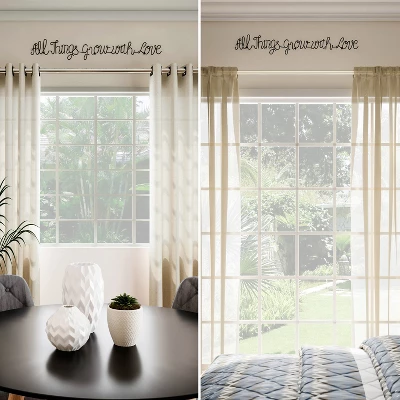 Metal Cutout-All Things Grow With Love Cursive Sign-3D Word Art Home Accent Decor-Perfect For Modern Rustic Or Vintage Style By Hastings Home 5 Metal Cutout-All Things Grow With Love Cursive Sign-3D Word Art Home Accent Decor-Perfect For Modern Rustic Or Vintage Style By Hastings Home - Image 5