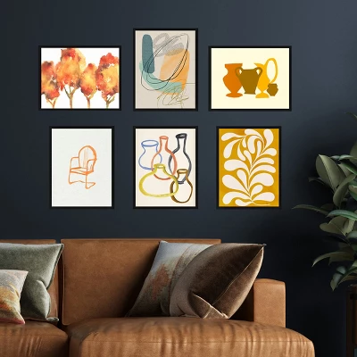 Set Of 6 Picture Frames - 11x14 Photo Frame Set With Stand And Hooks For Gallery Wall Or Family Portrait - Picture Wall Decor By Hastings Home 17 Set Of 6 Picture Frames - 11x14 Photo Frame Set With Stand And Hooks For Gallery Wall Or Family Portrait - Picture Wall Decor By Hastings Home - Image 17