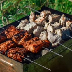 Hastings Home BBQ Grill Tool Set - Stainless Steel, 7 Pieces -Hastings House GUEST b21d3395 8ace 4905 a018 6c7097bbf471