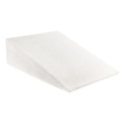 Hastings Home Memory Foam Wedge Pillow With Bamboo Fiber Cover - Ivory -Hastings House GUEST b7ff4daa 2c13 4d7d 9907 ae806535ecc1