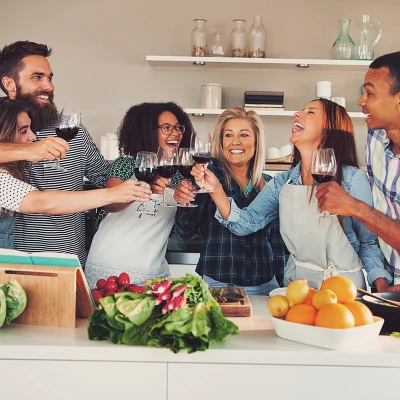 Bamboo 8 Bottle Rack-Space Saving Tabletop Free Standing Bottle Holder For Kitchen, Bar, Dining Room-Modern Storage Shelf By Hastings Home 2 Bamboo 8 Bottle Rack-Space Saving Tabletop Free Standing Bottle Holder For Kitchen, Bar, Dining Room-Modern Storage Shelf By Hastings Home - Image 2