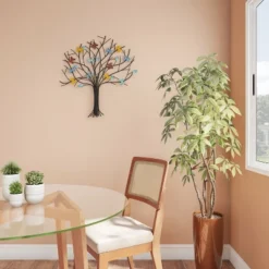 Hastings Home Hand Painted Tree Of Life Butterfly Metal Wall Art 13 Hastings Home Hand Painted Tree Of Life Butterfly Metal Wall Art -Hastings House GUEST d82c8bc2 1836 4f55 8fc0 a0bb27d3b212