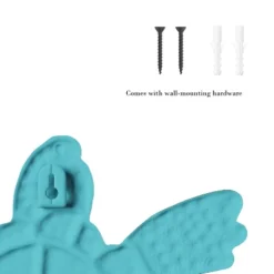 Sea Turtle Wall Art- Nautical 3D Metal Hanging Decor-Vintage Coastal Seaside Inspired Style-Under Water Sea Life Ocean By Hastings Home 3PC -Hastings House GUEST dda793be 4fc7 47df 97c0 16fa6fb43bfb