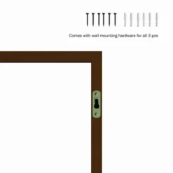 Floating Shelves- Cube Wall Shelf Set With Hidden Brackets, 3 Sizes To Display Decor, Books, Photos, More- Hardware Included By Hastings Home (Black) 10 Floating Shelves- Cube Wall Shelf Set With Hidden Brackets, 3 Sizes To Display Decor, Books, Photos, More- Hardware Included By Hastings Home (Black) -Hastings House GUEST de14dabf a452 45a5 b259 58e4d900aff0