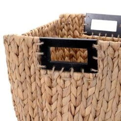 Hastings Home Rectangular Handmade Wicker Baskets - Natural, Set Of 2 -Hastings House GUEST e018f46f 68cb 4ab5 9348 91fa4f9d39d8