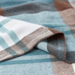 Hastings Home Soft Faux Cashmere-Style Acrylic Throw Blanket - 70" X 60", Bristol Plaid -Hastings House GUEST e65285f0 245a 4743 bcdd 3c04be48e1f8