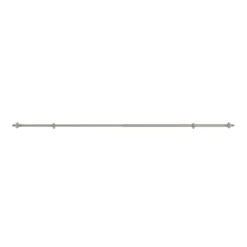 Hastings Home 1 Inch Curtain Rod With Finials (Gray) -Hastings House GUEST ecb01908 3487 4235 8e0d 9ea8a8a599c9
