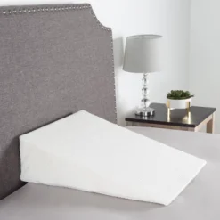 Hastings Home Memory Foam Wedge Pillow With Bamboo Fiber Cover - Ivory -Hastings House GUEST ece0d0fb 0288 4d00 9a13 6ed43aefd454