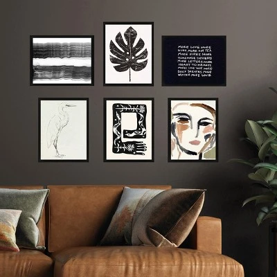 Set Of 6 Picture Frames - 11x14 Photo Frame Set With Stand And Hooks For Gallery Wall Or Family Portrait - Picture Wall Decor By Hastings Home 11 Set Of 6 Picture Frames - 11x14 Photo Frame Set With Stand And Hooks For Gallery Wall Or Family Portrait - Picture Wall Decor By Hastings Home - Image 11