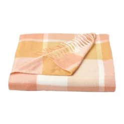 Soft Throw Blanket - Oversized, Luxuriously Fluffy, Vintage-Look And Cashmere-Like Woven Acrylic - Throws By Hastings Home (Desert Blush Plaid) 13 Soft Throw Blanket - Oversized, Luxuriously Fluffy, Vintage-Look And Cashmere-Like Woven Acrylic - Throws By Hastings Home (Desert Blush Plaid) -Hastings House GUEST f6845473 3442 4972 ae04 df18accfece0
