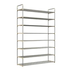 Hastings Home 8-Tier Shoe Storage Rack - Room For 48 Pairs Of Shoes, 60.6" X 11.8" X 40.9" -Hastings House GUEST fd09da76 cc5d 40e3 98a7 0d516e805dfe